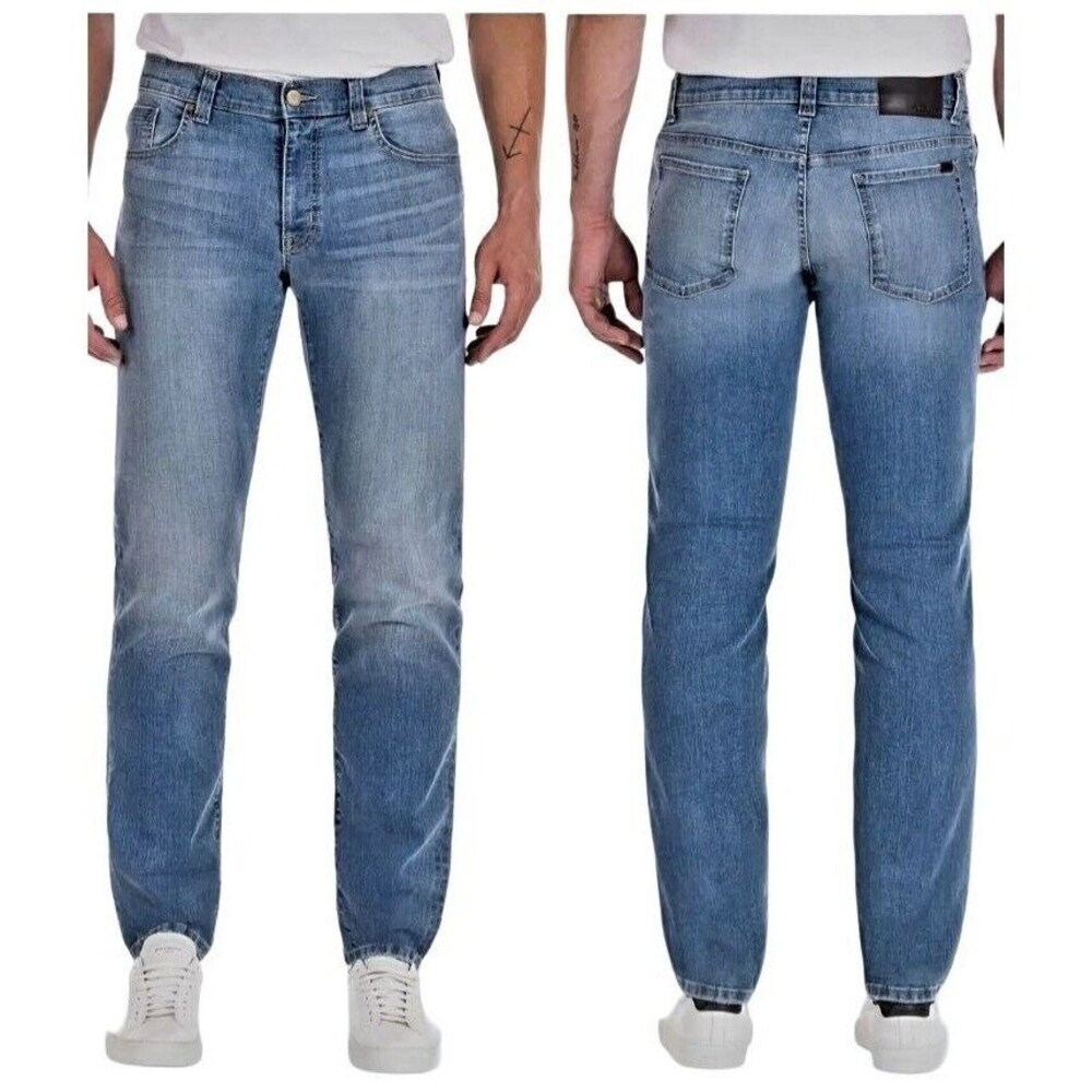 Fidelity M8593-Jimmy Victory Blue Men's Straight Leg Jeans Size 30x30